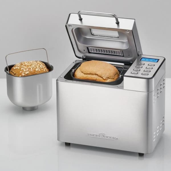 Brödmaskin Proficook PC-BBA1282 Inox — 13 program, 3,1 L (upp till 1,5 kg)