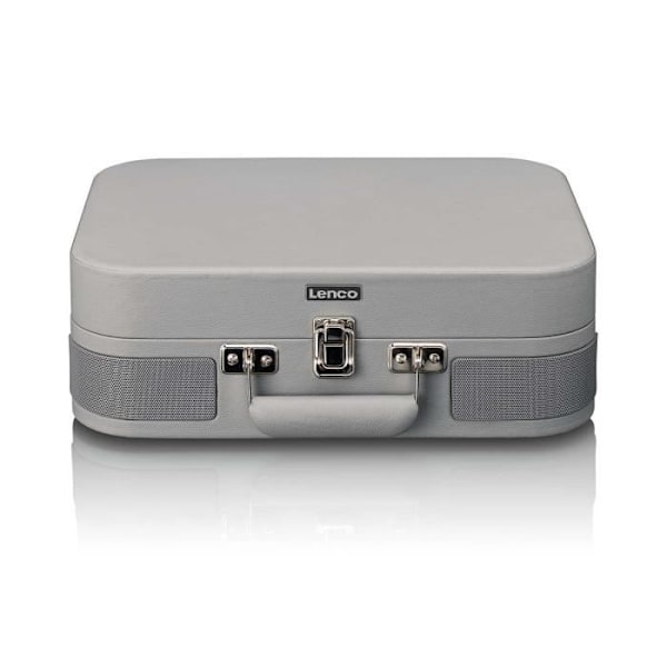 Lenco TT-116GY Skivspelare med Bluetooth® och USB-läsare/inspelare Grå