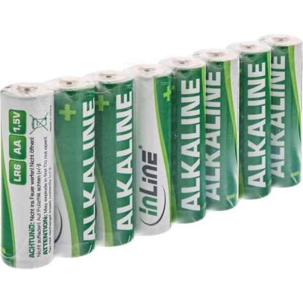 InLine 01294, Alkaline, Cylindrisk, 1,5 V, 100 st, AA, 2900 mAh