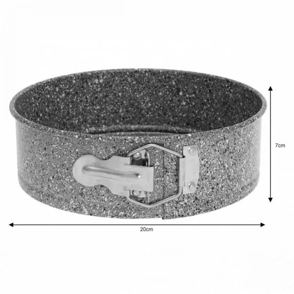 Kakform - KLAUSBERG - KB-7492 - Granit non-stick - Ø20 cm - Diskmaskinssäker grå