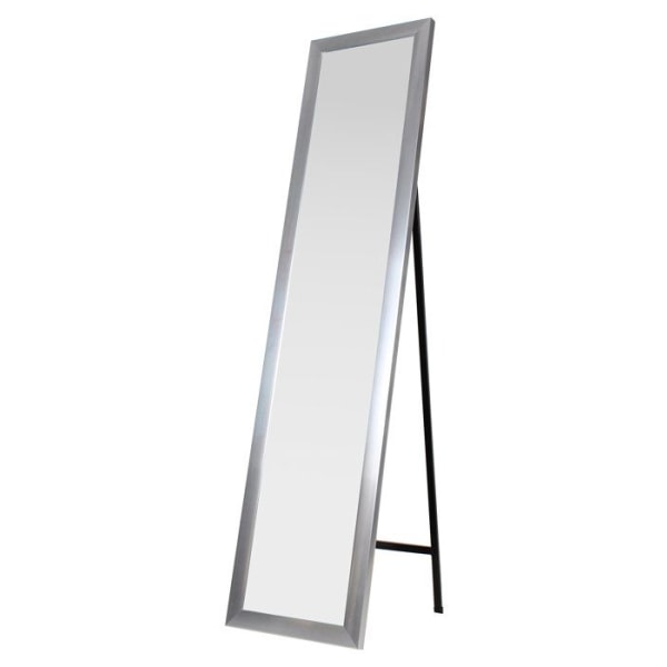 King Home Mirror - S1710528 - Golvspegel med ram, Silver