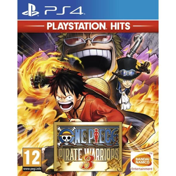 One Piece Pirate Warriors 3 Playstation Hits PS4-spel Vit