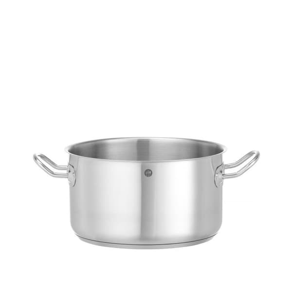 Braiser utan lock Kitchen Line - Hendi - Grå - l370- L1- P257- h135- Rostfritt stål Grå
