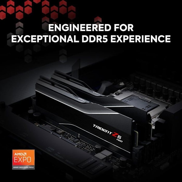 Dual Channel Kit G.Skill Trident Z5 Neo Series 32 GB (2x 16 GB) DDR5 6000 MHz CL32 - DDR5 RAM PC5-48000