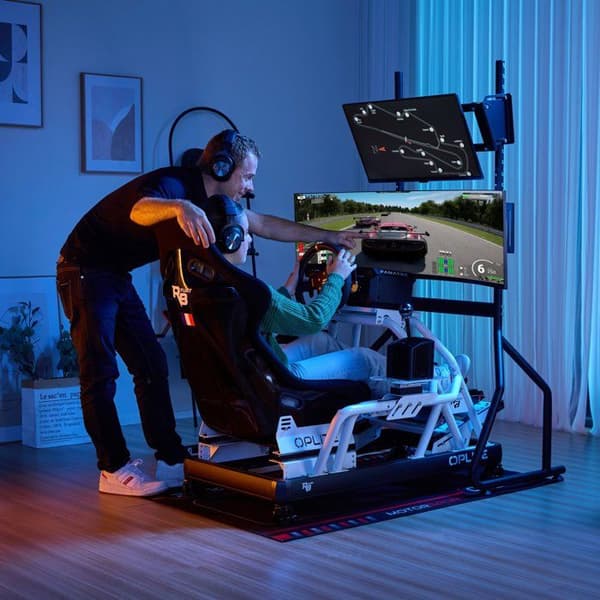 OPLITE Gamingstol COCKPIT R8 FURY VIT Vit