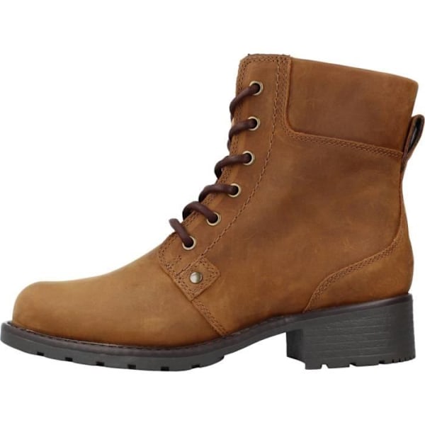 Ankelboots dam - Clarks 102273 - Brun - Syntet kastanj 35 1/2