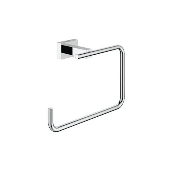 Badaccessoarer - GROHE - Essentials Cube 40758001 - 5 i 1 - Kromfinish - Mässing Krom
