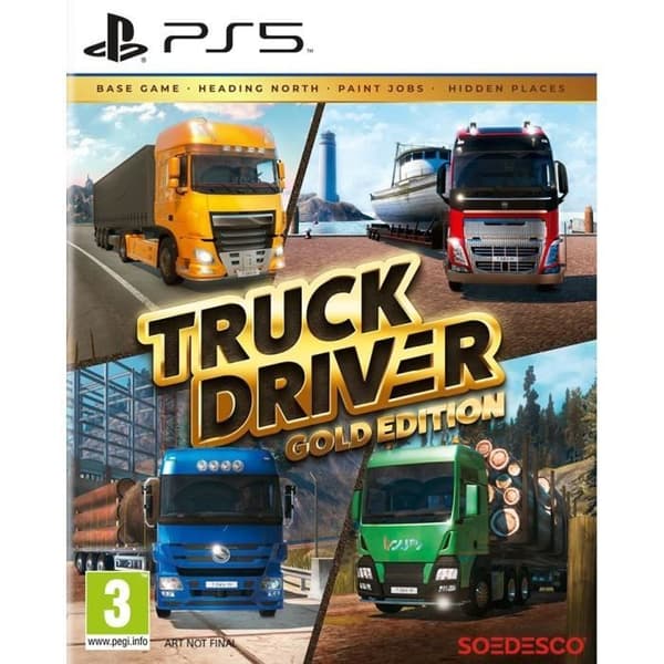 Lastbilsförare - Edition Gold - Spel PS5