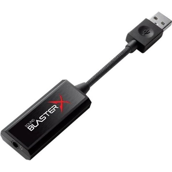 CREATIVE Sound BlasterX G1 externt ljudkort - Virtualization 7.1 - USB 2.0