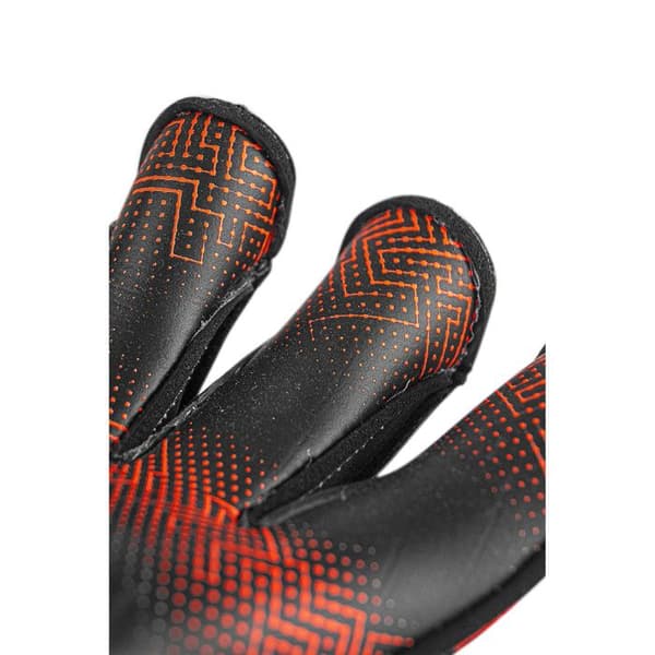 Reusch Attrakt Gold X Evolution GluePrint målvaktshandskar - hyper orange/elektrisk blå/svart hyper orng/elec blue/bck 10