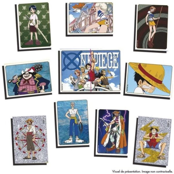 One Piece Cardboard Album - PANINI - 24 kort + 2 bonusar