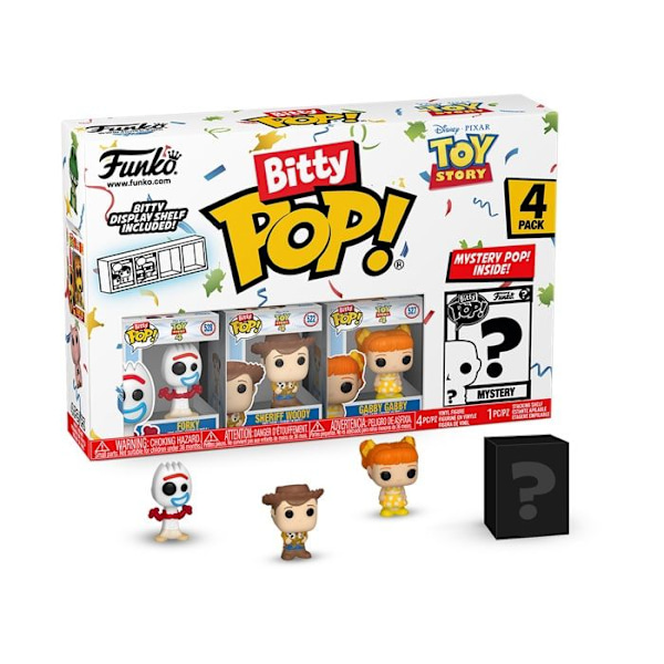 Figurer - Funko - Toy Story Forky - Paket med 4 - Flerfärgad - För barn - Blandat Flerfärgad