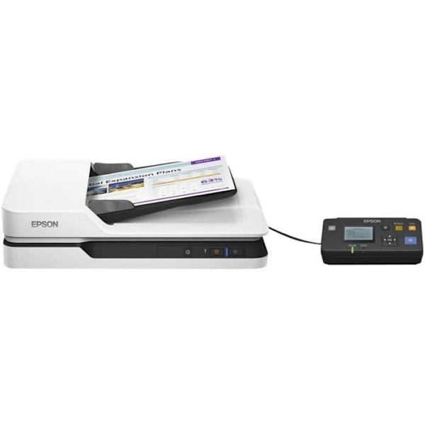 EPSON Scanner WorkForce DS-1630 - flatbädd - Färg - USB 3.0 - A4