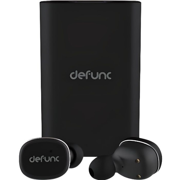 DeFunc True True Wireless Hörlurar med In-Ear Bluetooth Mic Svart