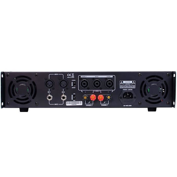 2000 Watt Peak2 X 125 Watt RMS (@4 Ohm) Professionell