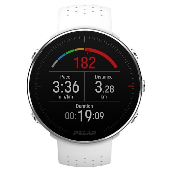 POLAR Vantage M - Multisport GPS-klocka - Vit - Storlek S/M
