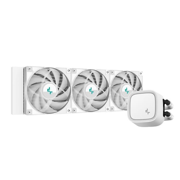 Vätskekyltre - DeepCool - LE720 - 12 cm - Vit - RGB-belysning