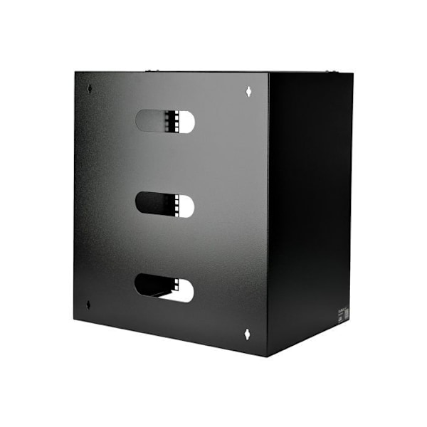 STARTECH 12U 12" Solid Steel Grund utrustning Väggfäste serverställ - Patch Panel Väggfäste