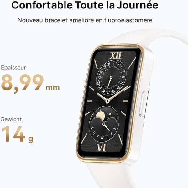 Smartklocka - HUAWEI - Band 9 - TruSleep 4.0 - 100 träningslägen - 14 dagars batteritid