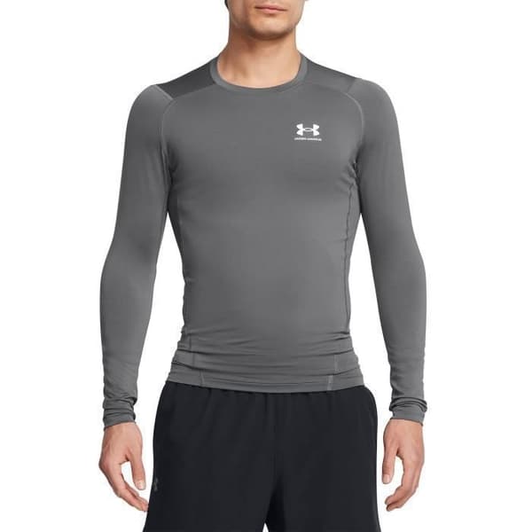 Långärmad Heatgear - Under Armour Grå jag