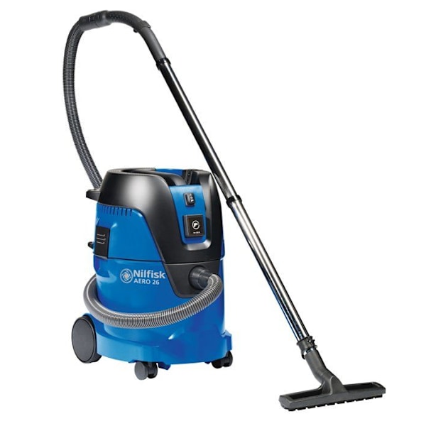 Semi-pro dammsugare - Nilfisk - AERO 26-21 PC - 25L - 1250W - Push&Clean system