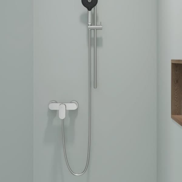 DURAVIT Wave mekanisk duschblandare borstad brons Gul