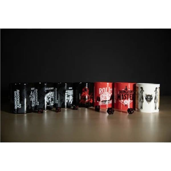 Mugg - KONIX - Dungeons & Dragons - Beholder - 320 ml - Porslin/Keramik/Stengods - Diskmaskinssäker