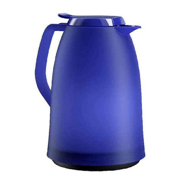Emsa - 514506 - MAMBO Isolerad kanna, Quick Tip-stängning 1 Liter, (L x B x H): 17,2 x 14,5 x 21,5 cm, blå