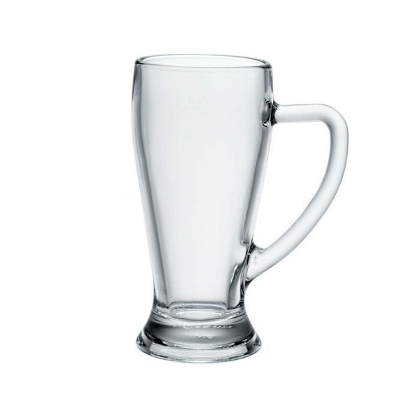 Ölglas - ölmugg - Bormioli rocco cider skål - F~3114.41 - Cerveza Baviera karaff - 39,2 cl - Set med 6 enheter