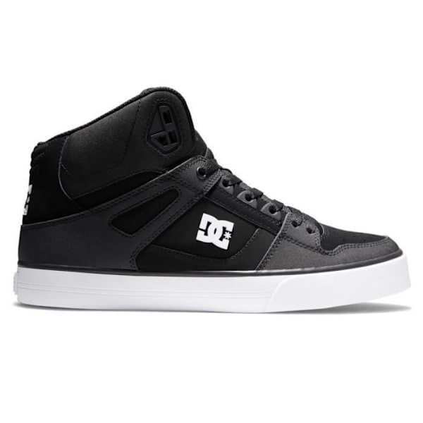 Höga skor för män DC Shoes Pure wc adys400043 - Svart - Snören - Textil - Platt svart vit 41