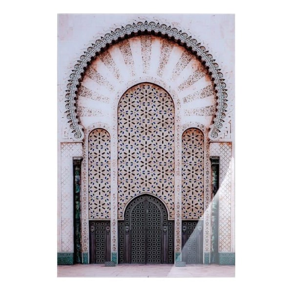 Gilde dukmålning - 38153 - Akryl Bild Marrakesch Tempel Canvases, Flerfärgad, Unik
