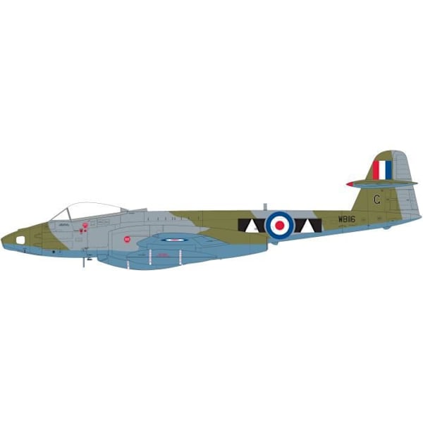 Airfix Gloster Meteor FR9 1:48 modell - AIRFIX - Flygplansmodell - Ålder 8 år - Offentlig typ Barn