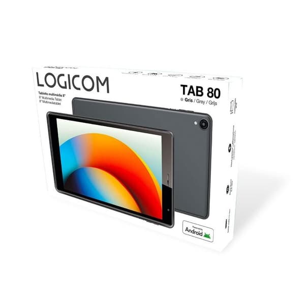 Touchscreen Logicom Tab 80 8" 64 GB Svart