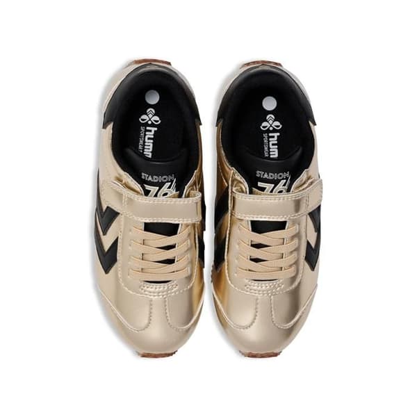 Barnskor Hummel Stadion Metallic - guld guld- 38