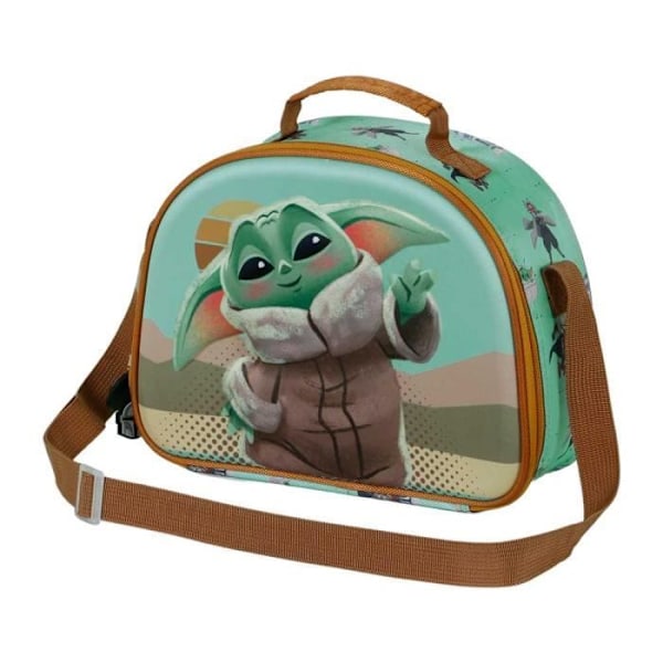 3D Star Wars The Mandalorian Snack Bag - KARACTERMANIA - Grön - Barn - Syntet - Axelrem Grön