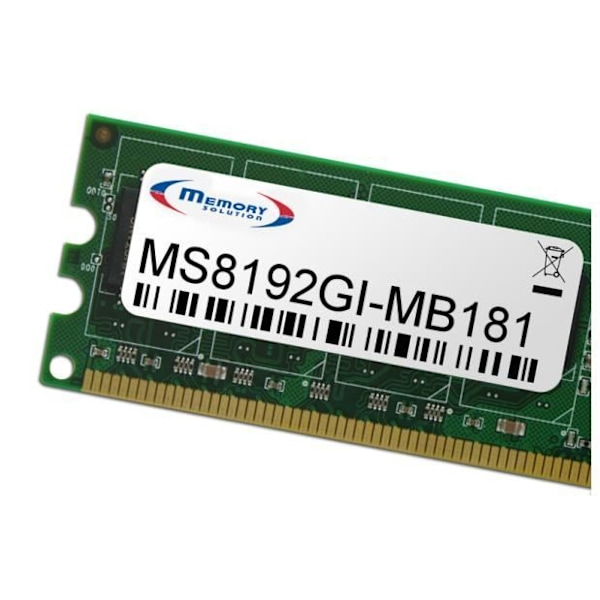 Minneslösning MS8192GI-MB181, 8 GB, grön