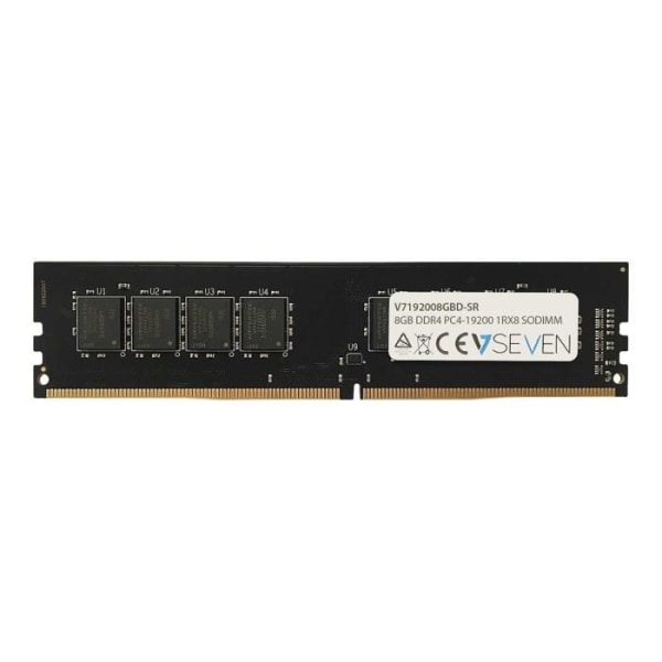 V7 RAM-modul - 8 GB (1 x 8 GB) - DDR4-2400/PC4-19200 DDR4 SDRAM - CL17 - 1,20 V - Icke-ECC - Obuffrad - 288-stift - DIMM