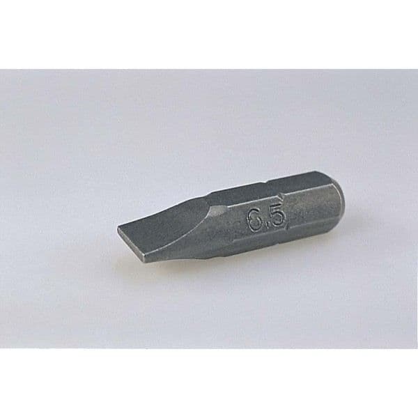 Skruvbits - KS TOOLS - Spår 5,5 - L 25 mm - Drivning 6,35 mm - Platt