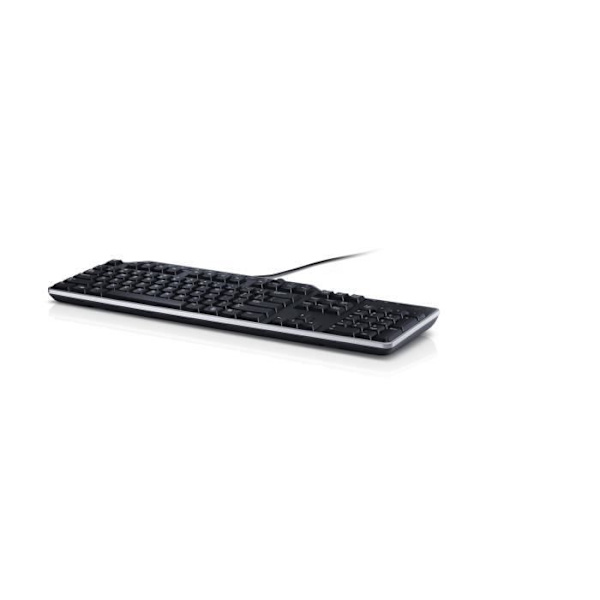 DELL KB-522, Standard, USB, QWERTZ, Svart