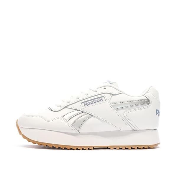 Baskets Vit/Grå Kvinna Reebok Glide Ripple Double 100074208 Grå 38 1/2