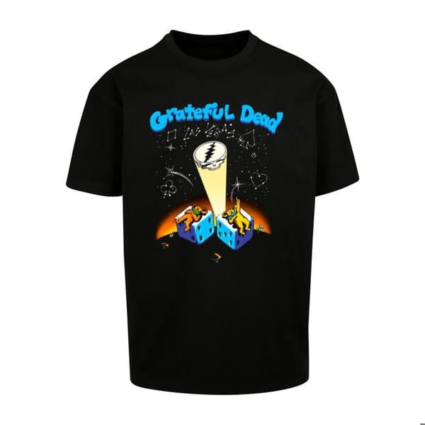 T-shirt oversize Merchcode Grateful Dead Spot svart XL
