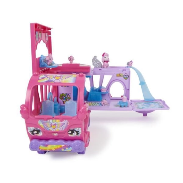 Hatchimals - Campervan Playset - 6 figurer - Tillbehör och klistermärken