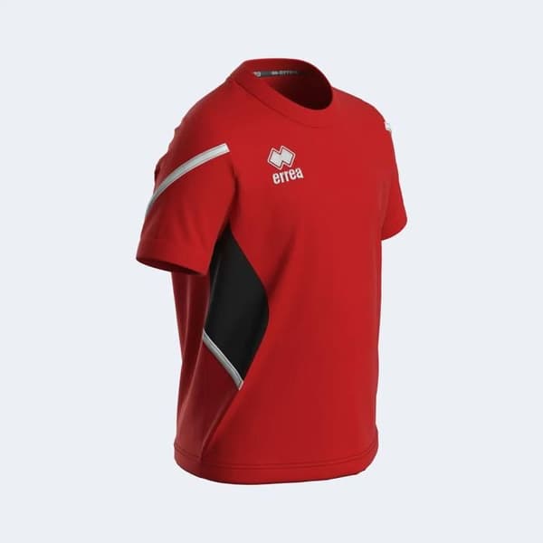 Errea Curtis tröja - röd/svart/vit röd/svart/vit S