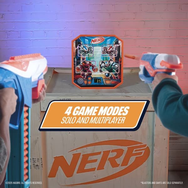 Hasbro Nerf robotar stridsarena spelset med 4 små paneler