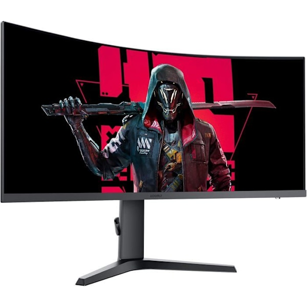 Incurve PC-spelskärm - KOORU - 34E6UC-34" WQHD-VA-165HZ -1ms - 2xHDMI,1xDisplayPort