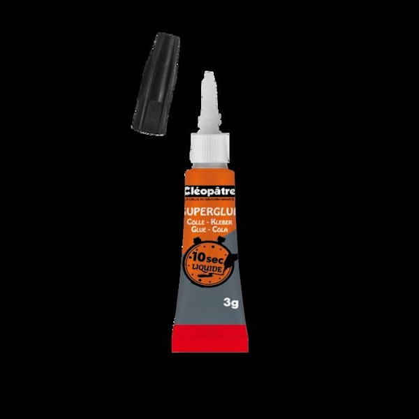 Colle Super Glue Liquide - 3G - Kléopâtre Transparent