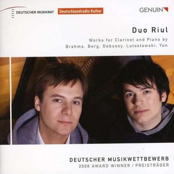 Duo Riul - Verk för klarinett och piano [COMPACT DISCS]