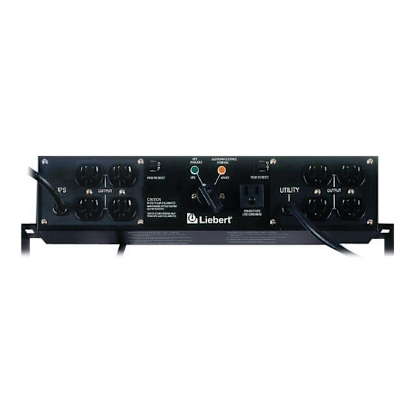 VERTIV Liebert Bypass Switch - 3 kVA - 16 A Svart