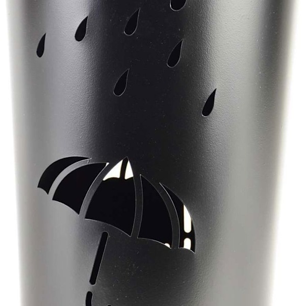 Portstativ Affek design Portstativ CEDRIC BLACK diameter 24xh45,5cm