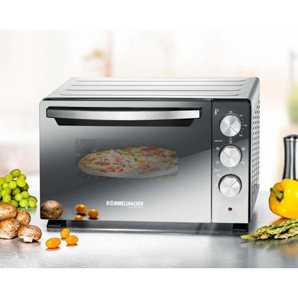 Miniugn - Rommelsbacher rotisserie - BGS 1400 - Romm Back- und Grillofen | 230 V - 1380 W